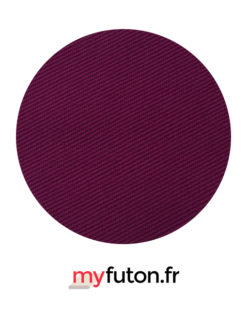 housse de futon bordeaux