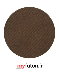 Housse de futon brune