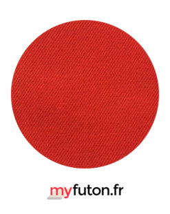 Housse de futon terracotta