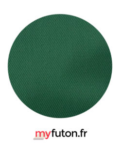 Housse de futon verte