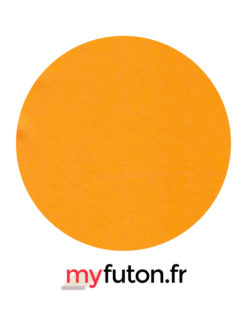 détails housse orange