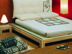 Détails ensemble de lit futon tatamis Meiyo